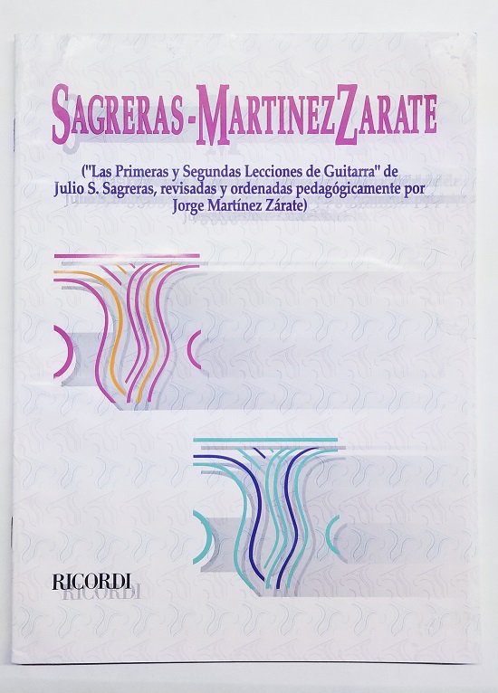 (imagen para) MÉTODO guitarras 1a. Y 2a. PARTE MISMO LIBRO DE Julio S. SAGRERA