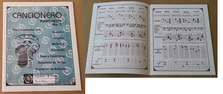 (imagen para) CANCIONERO RANCHERAS PARA DIFERENTES INSTRUMENTOS DE BALTAZAR