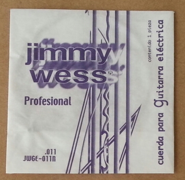 (imagen para) CUERDA GUITARRA ELÉCTRICA JIMMY WESS 2a 011 lisa