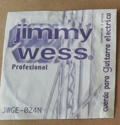 (imagen para) CUERDA GUITARRA ELÉCTRICA JIMMY WESS 4a 024
