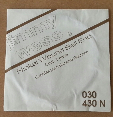 (imagen para) CUERDA GUITARRA ELÉCTRICA JIMMY WESS 5a 030 Entorchado