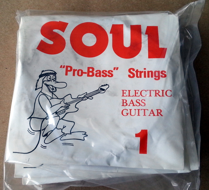 (imagen para) CUERDA BAJO ELÉCTRICO SOUL NYLON 1a.