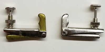 (imagen para) AFINADOR VIOLÍN 4/4, TORNILLO MICRO niquelado (pz)