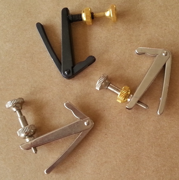 (imagen para) AFINADOR VIOLONCELLO- CONTRABAJO,TORNILLO MICRO NIQ.NEG/DORADO