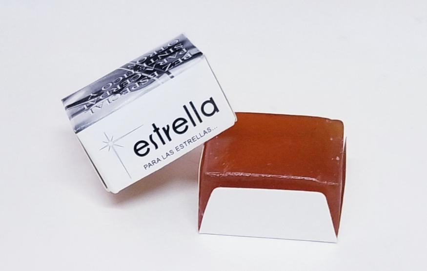 (imagen para) PEZ (BREA) PARA VIOLÍN, MODELO ESTRELLA SINTETICO CHICO, ADHEREN