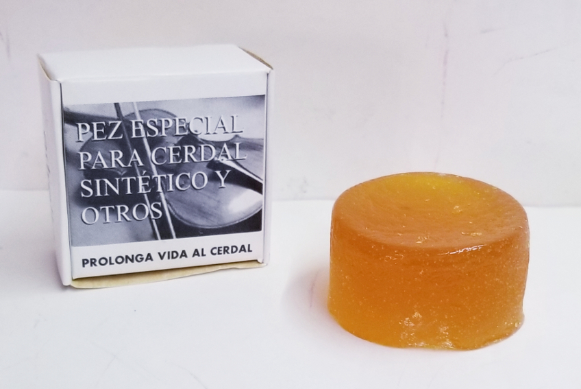 (imagen para) PEZ (BREA) PARA VIOLÍN, MODELO ESTRELLA SINTETICO GRANDE, ADHERE