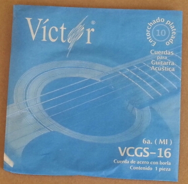 (image for) Victor 6th steel string for guitar w/ tassel (pc)