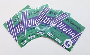 (imagen para) ENCORDADURA VIOLÍN COMETA ALUMINIO CUERDA juego