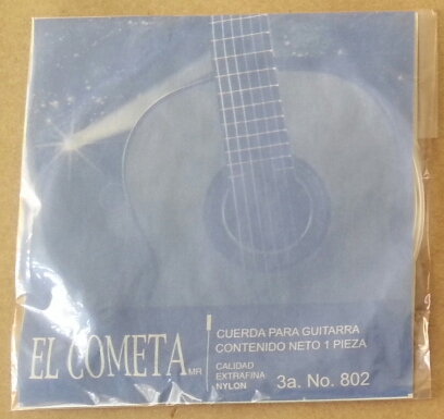 (imagen para) CUERDA GUITARRA COMETA NYLON con borla 3a (pz)