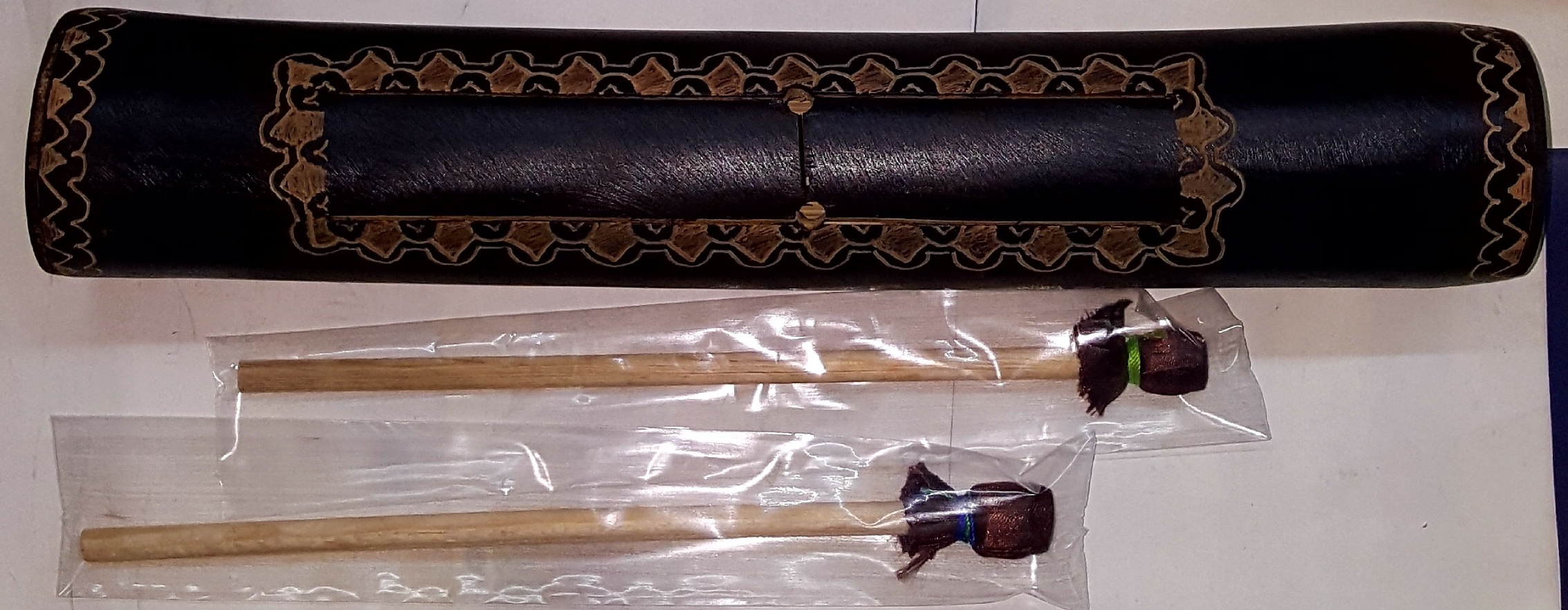 (imagen para) Teponaztle 38 cm liso