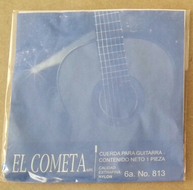 (imagen para) CUERDA GUITARRA COMETA NYLON con borla 6a (pz)