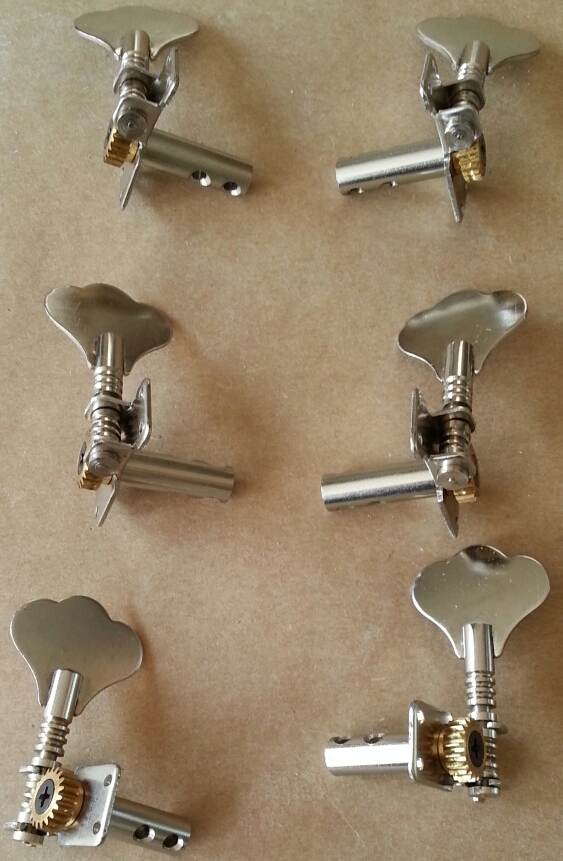 (imagen para) MAQUINARIA GUITARRÓN Niquelada izquierdas y derechas DOBLE PERF.