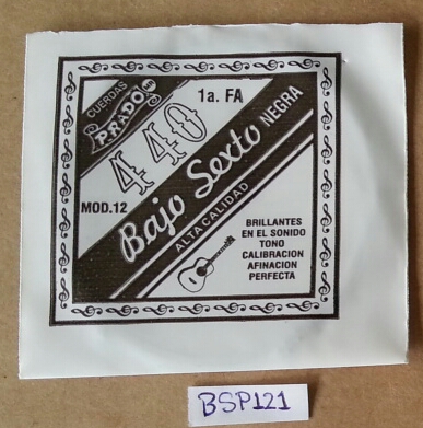 (imagen para) CUERDA BAJO SEXTO PRADO mod 12 1a