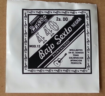 (imagen para) CUERDA BAJO SEXTO PRADO mod 12 2a
