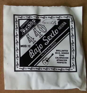 (imagen para) CUERDA BAJO SEXTO PRADO mod 12 5a