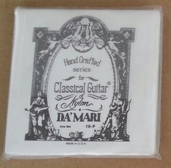 (image for) Da´mari hand crafted, black, nylon string set for guitars (set)