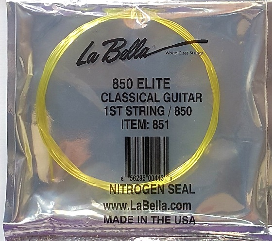 (imagen para) CUERDA GUITARRA LA BELLA CRITERION Nylon Oro, 1a (pz)