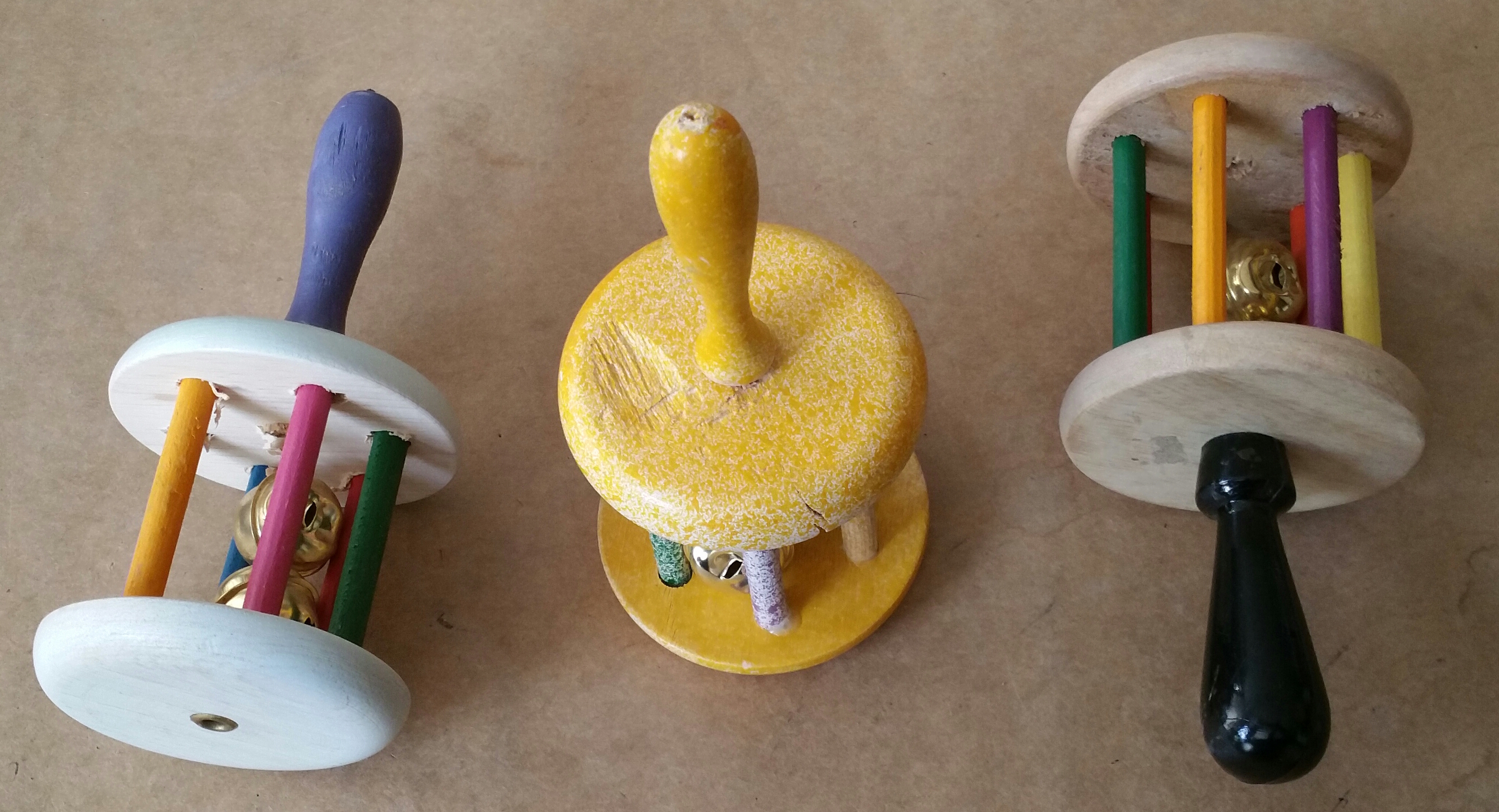 (imagen para) CASCABELERA jaula de madera (pz)