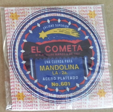 (image for) El Cometa Steel 2nd String for Mandolin