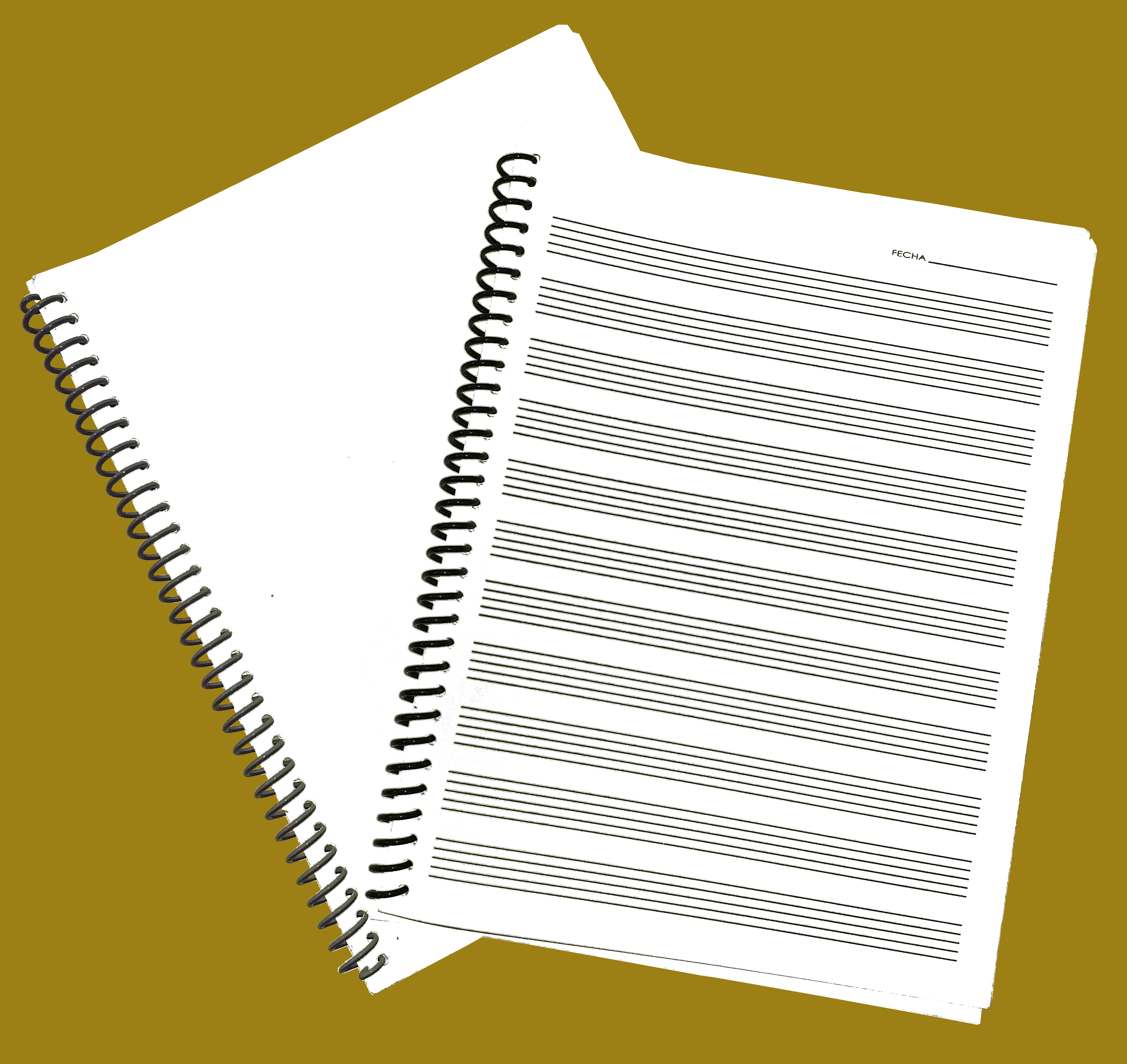 (imagen para) CUADERNOS 11 PAUTAS 36 hojas forma PROFESIONAL