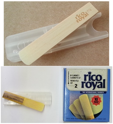 (imagen para) CAÑA CLARINETE # 2 RICO ROYAL (PZ)