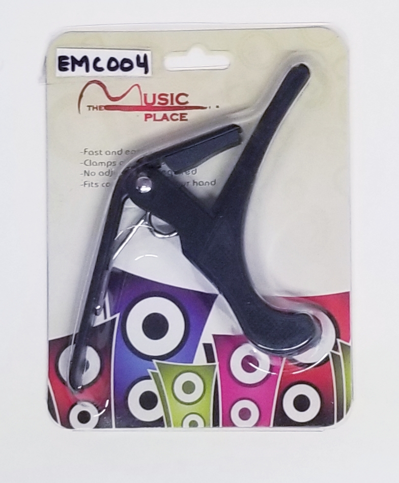 (imagen para) CAPODASTRO Gatillo guitarras ELÉCTRICA negro