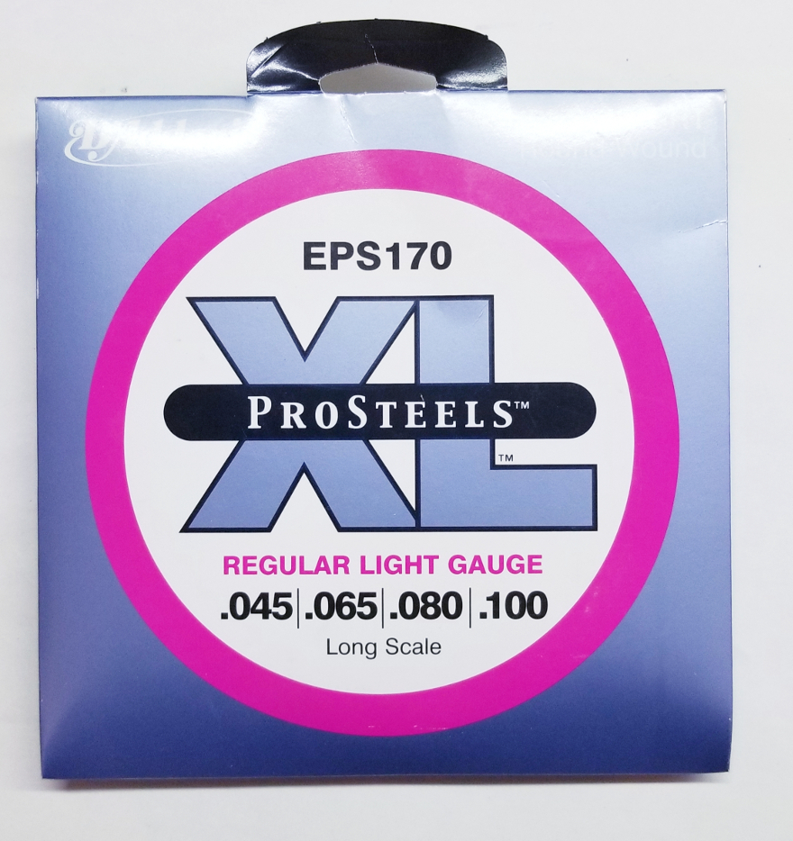 (image for) D´addario steel, STRING SET for electric bass