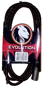 (imagen para) Cable Canon M a plug Medusa, 3 mts, Evolution (pz)