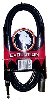 (imagen para) Cable canon M a plug medusa, 3 mts, Evolution (pz)