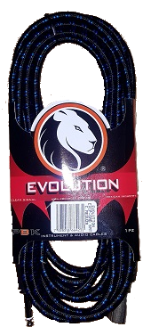 (imagen para) Cable Canon macho a plug meduza, 6 mts, Evolution (pz)