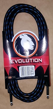 (imagen para) Cable plug a plug, 3 mts, Evolution (pz)