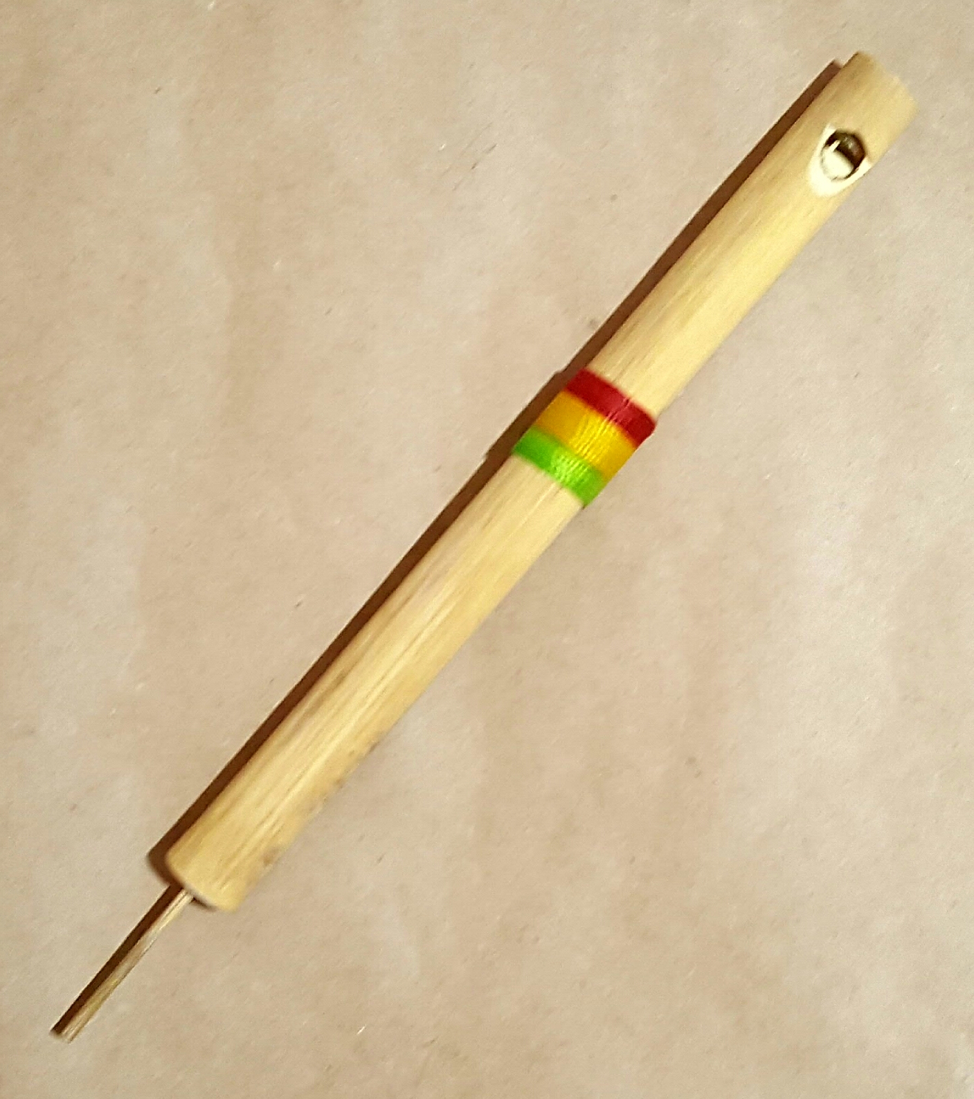 (imagen para) FLAUTA PINKUYO BAMBÚ ORIGINAL PERUANA