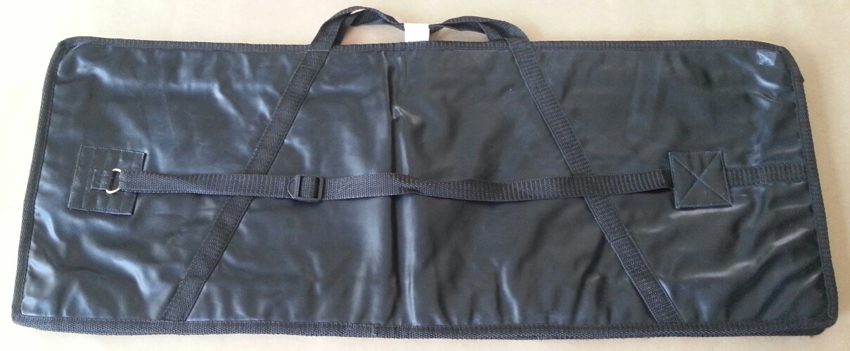 (imagen para) FUNDA TECLADO de 84 X 32 X 9 cm de VINIL NEGRO