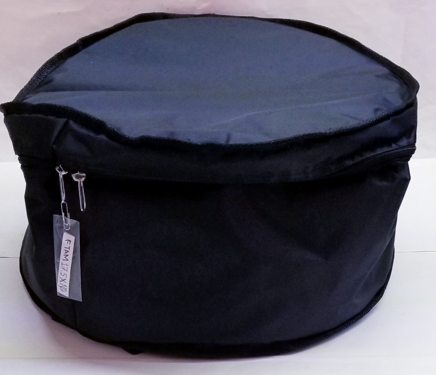 (image for) Black Drum case – 17.5" x 10" (pc)