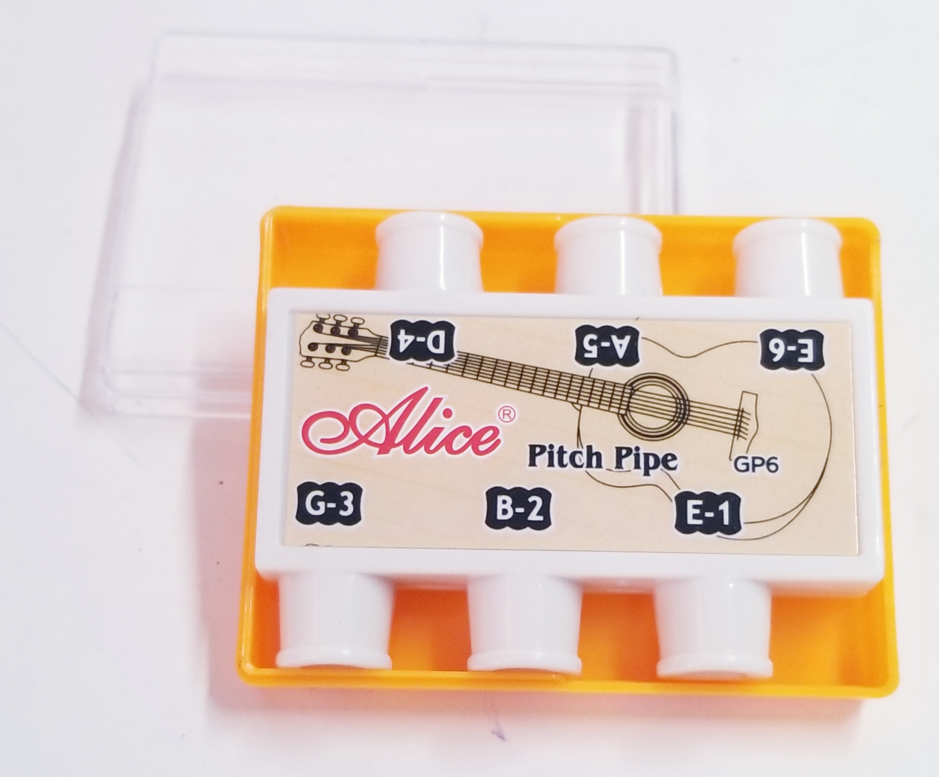 (image for) Whistle tuner, Alice, 6 tubes -mi-la-re-si-sol-mi (GP6 TA001)