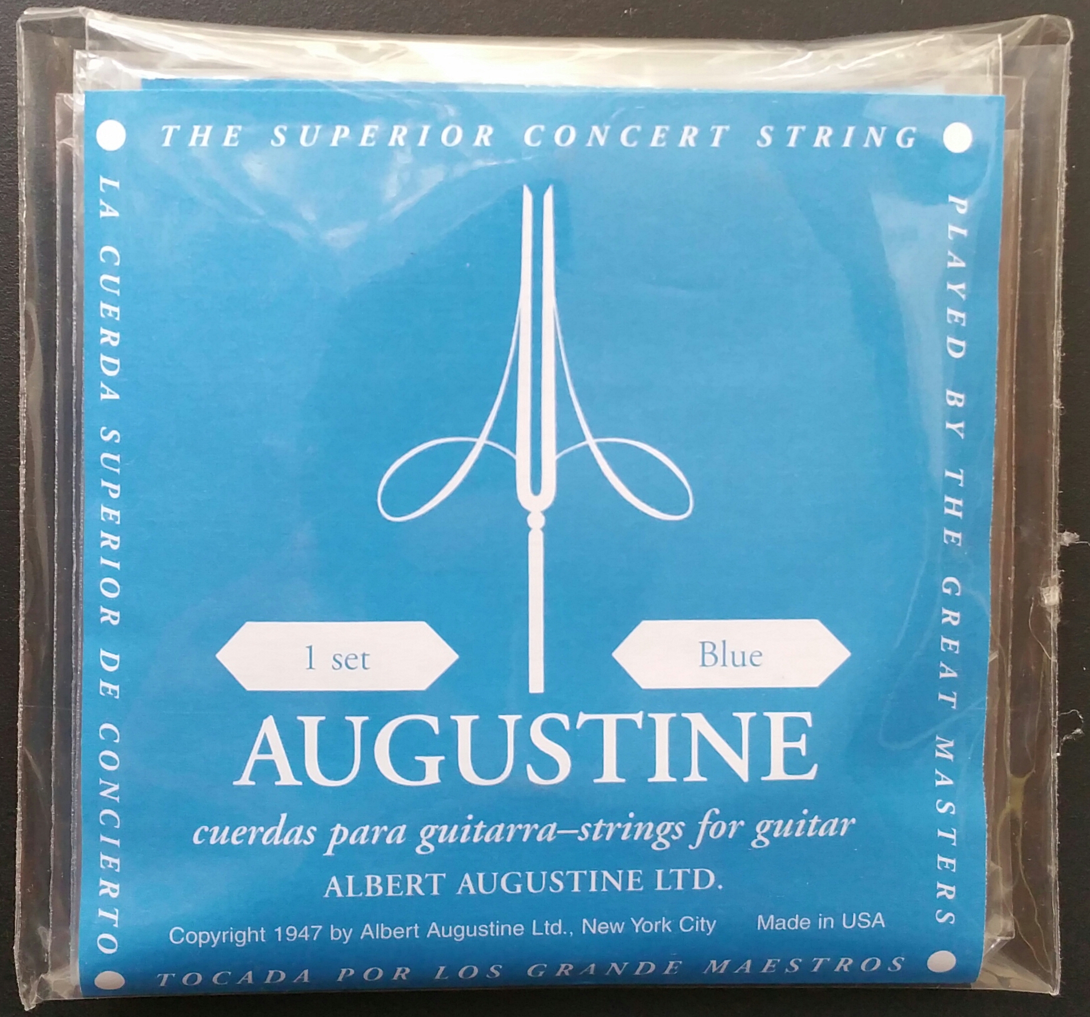 (image for) Agustine nylon string set for guitars (set)