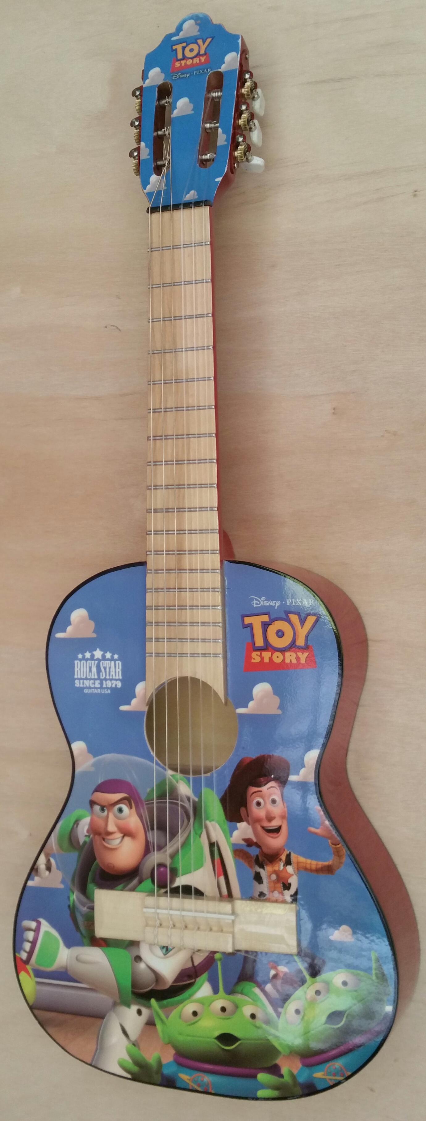 (imagen para) guitarras 6tas infantiles decoradas (bajito) (pz)