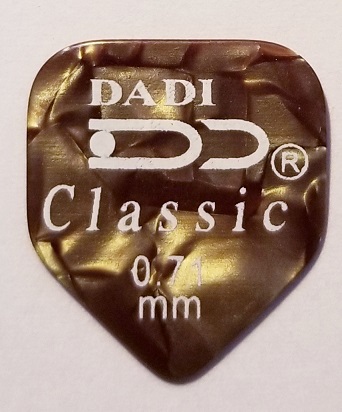 (imagen para) PLUMA guitarras DADII Classic COLORES mediana