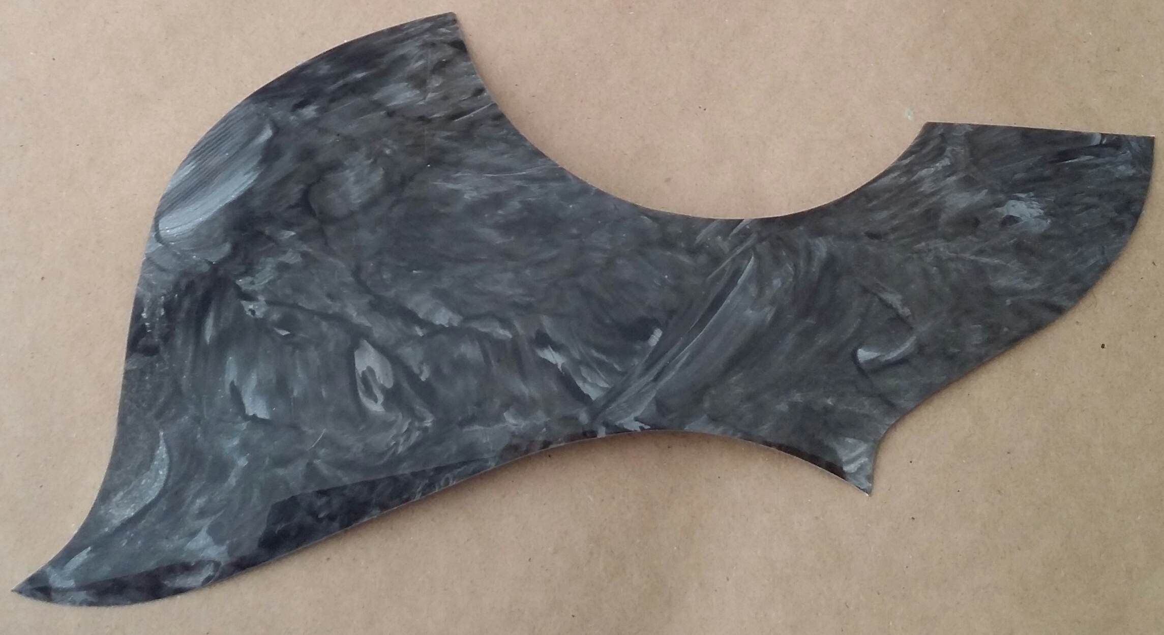 (imagen para) micas para guitarras adhesivas country carey gris