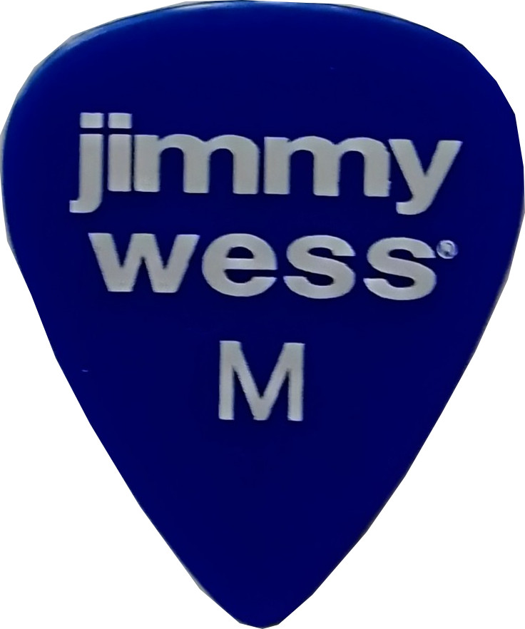 (imagen para) PLUMA (PUA) FORMA DE gota Jimmy Wess AZUL MEDIANA (pz)