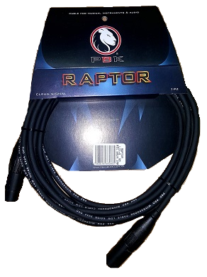 (imagen para) Cable canon a canon 6 m Raptor amphenol profesional (pz)