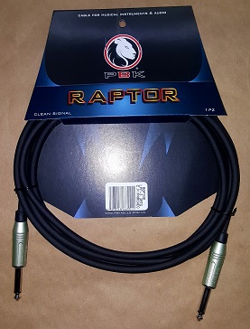 (imagen para) Cable plug a plug 3 mts, Raptor (pz)