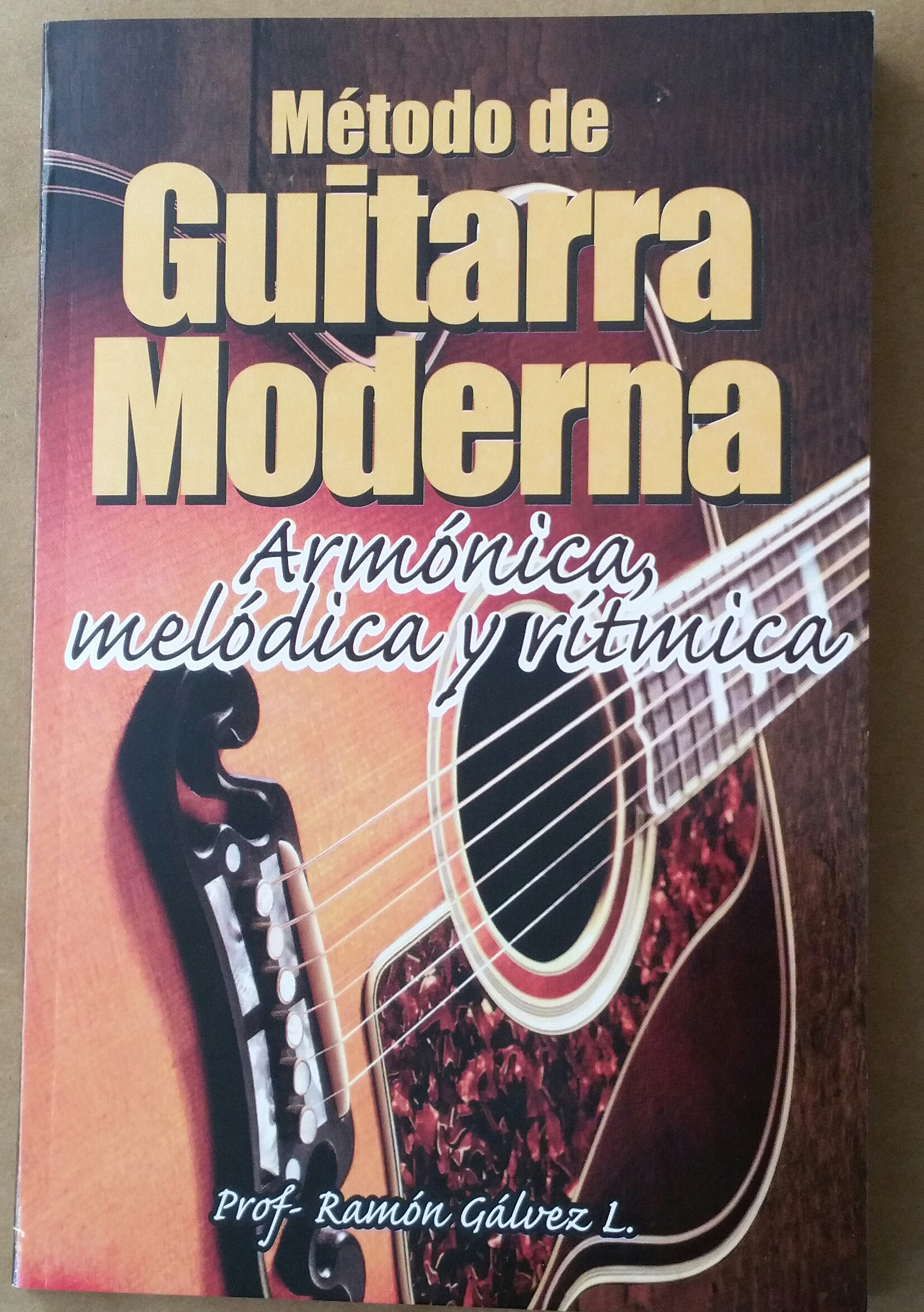 (imagen para) MÉTODO GUITARRAS MODERNA, R. GÁLVEZ