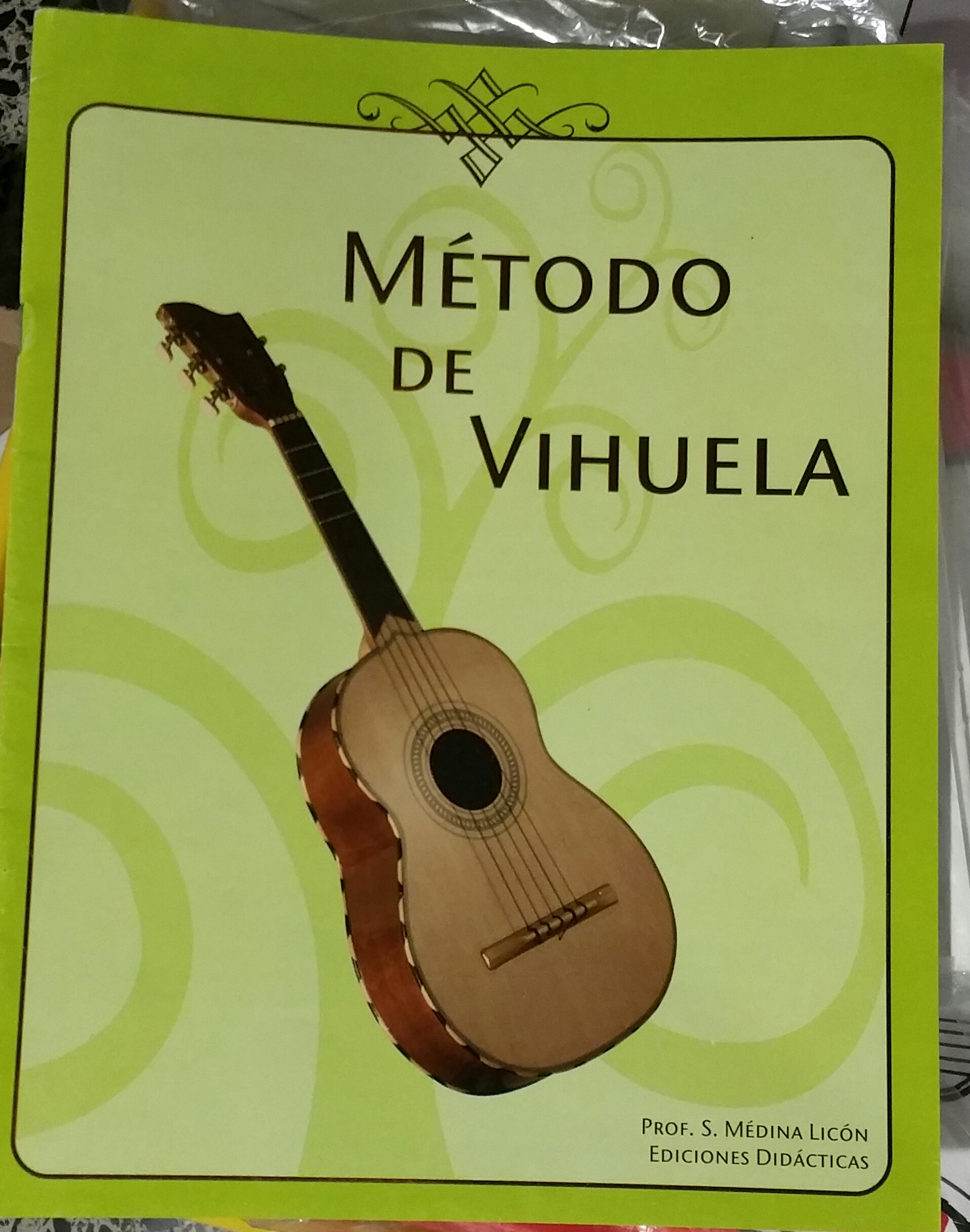 (imagen para) MÉTODO VIHUELA, Medina Licón