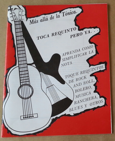 (imagen para) MÉTODO guitarras requinto MAS ALLA DE LA TONICA (MEDIA) Salvador