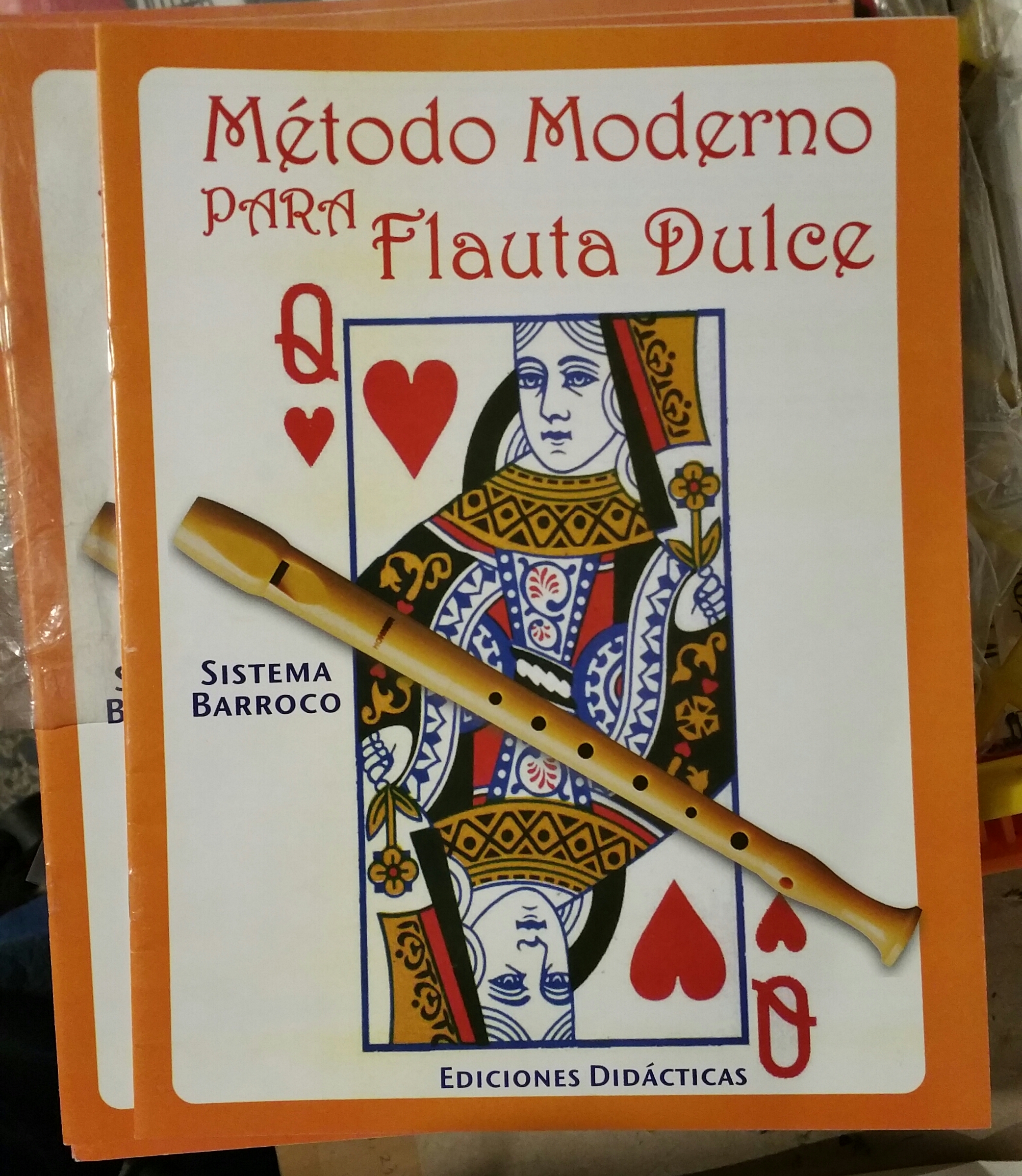 (imagen para) MÉTODO FLAUTA DULCE moderno , LICON