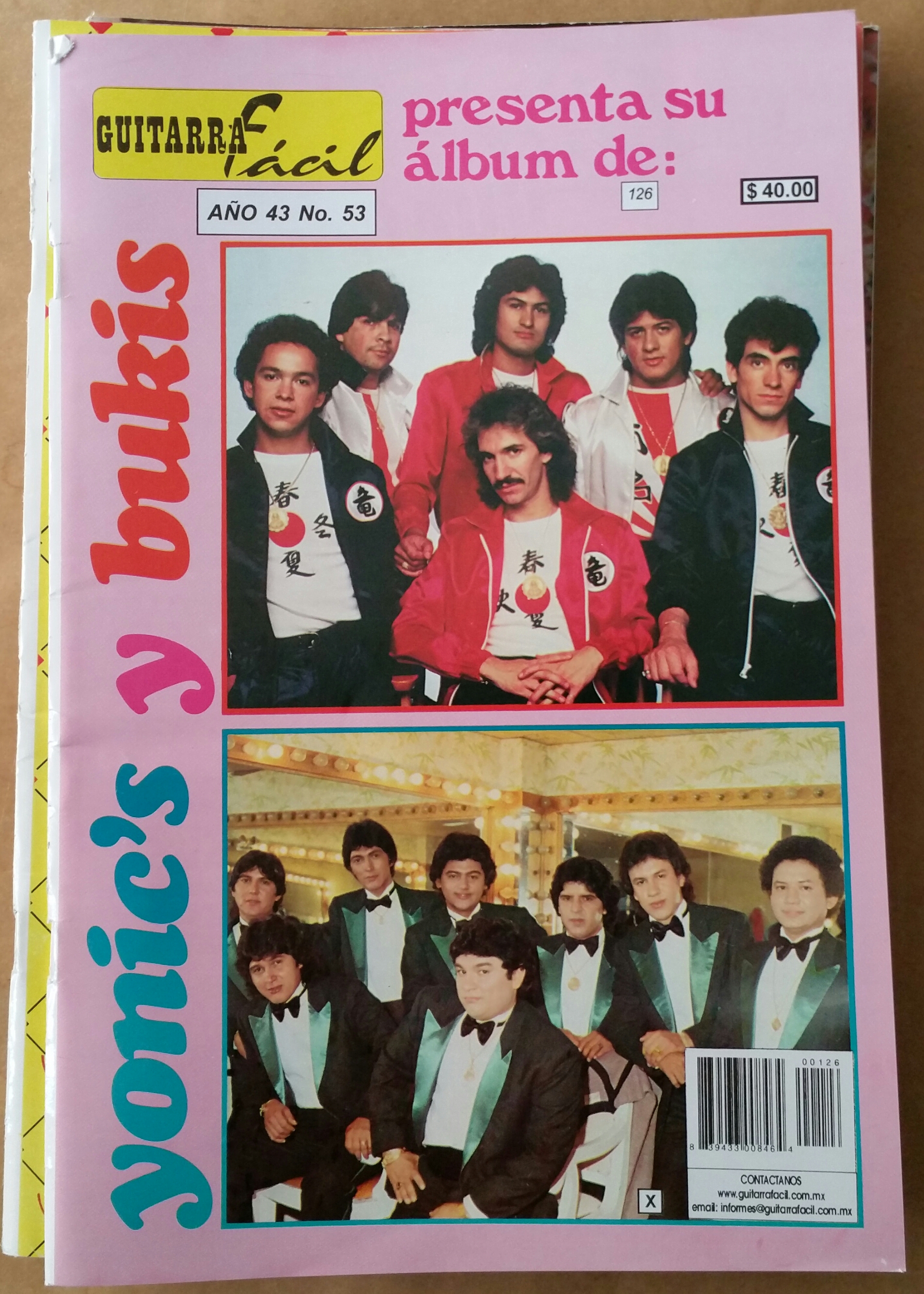 (imagen para) MÉTODO Album de guitarras fácil volumen 53-126 letras y tablat