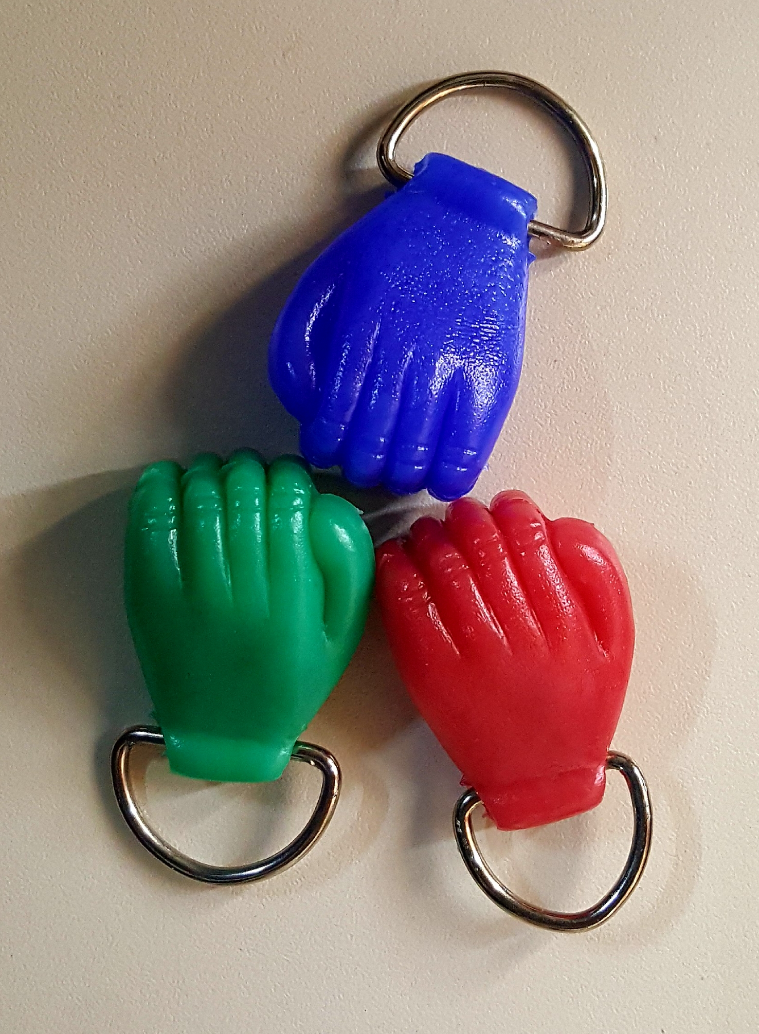 (imagen para) Manitas de plástico para talis colores surtidos (pz)