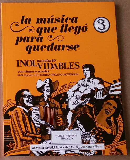 (imagen para) Método Piano guitarras Organo Acordeón; Ritmos y Acordes 80 Pza