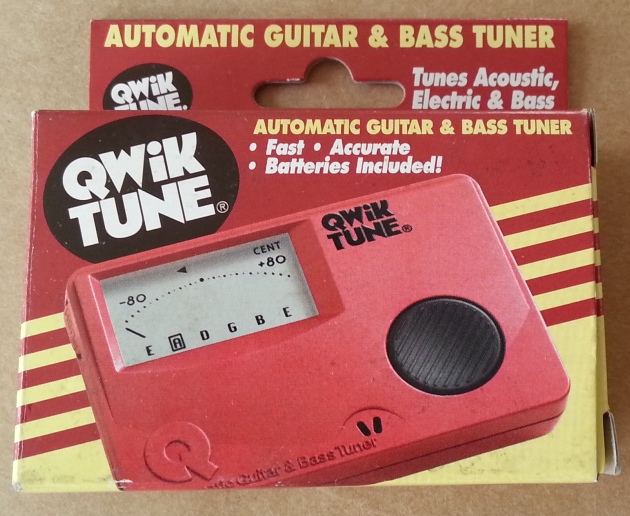 (imagen para) METRONOMO QWIK TUNE Para guitarras ACUST, ELÉCTRICA Y BAJO